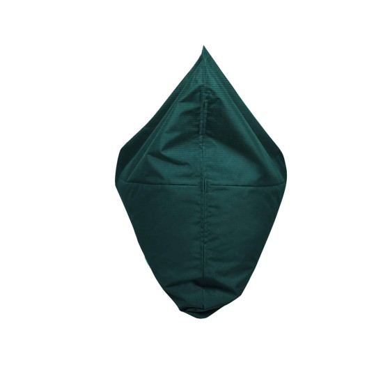 Ξαπλώστρα Πουφ με Μύτη | Αδιάβροχη | 135x90x90x25 | Πράσινο Καραβόπανο