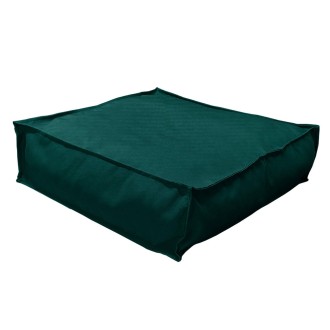 Πουφ Τετράγωνο| Αδιάβροχo | 65x65x20 | Πράσινο Καραβόπανο