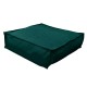Πουφ Τετράγωνο| Αδιάβροχo | 65x65x20 | Πράσινο Καραβόπανο