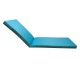 Sunbed mattress 195x60x6cm leatherette - petrol