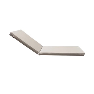 Στρώμα ξαπλώστρας 195x60x12cm δερματίνη καπιτονέ - γκρι ελεφαντί Στρώμα ξαπλώστρας 195x60x12cm δερματίνη καπιτονέ - γκρι ελεφαντί