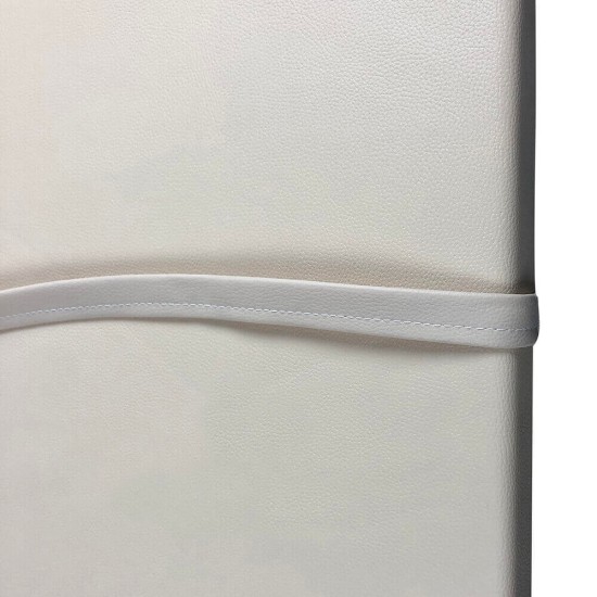 Sunbed mattress 195x60x6cm leatherette - Sugar