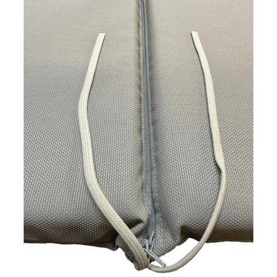 Στρώμα ξαπλώστρας 195x60x10cm Μπεζ Διάτρητο πανί