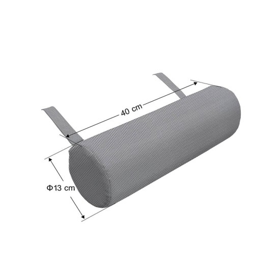 Μαξιλαράκι Ξαπλώστρας Διάτρητο Πανί PVC Μπεζ Καραμέλα