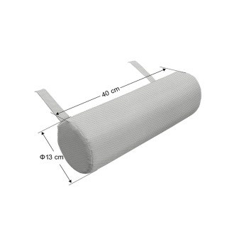 Μαξιλαράκι Ξαπλώστρας Διάτρητο Πανί PVC Εκρού Καραμέλα