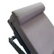 Μαξιλαράκι Ξαπλώστρας Διάτρητο Πανί PVC Μπεζ Μισοφέγγαρo