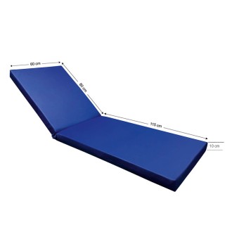 Στρώμα ξαπλώστρας 195x60x10cm μπλε ομπρελόπανο Στρώμα ξαπλώστρας 195x60x10cm μπλε ομπρελόπανο
