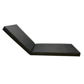 Στρώμα ξαπλώστρας 195x60x12cm μαύρο ομπρελόπανο Στρώμα ξαπλώστρας 195x60x12cm μαύρο ομπρελόπανο