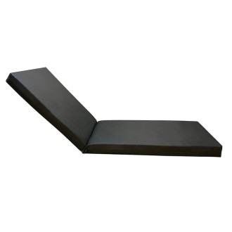 Στρώμα ξαπλώστρας 195x60x14cm μαύρο ομπρελόπανο Στρώμα ξαπλώστρας 195x60x14cm μαύρο ομπρελόπανο
