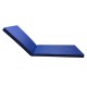 Sunbed mattress 195x60x8cm blue umbrella cover