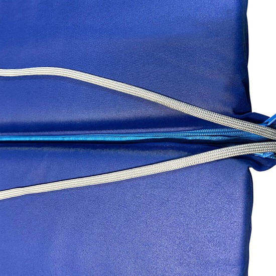 Στρώμα ξαπλώστρας 195x60x8cm μπλε ομπρελόπανο