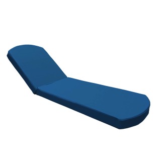 Στρώμα Ξαπλώστρας 215x67x12cm 70033 Δερματίνη ραφ σκούρο