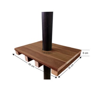 Παραλληλόγραμμο τραπέζι ιστού 48x35x6cm