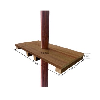 Παραλληλόγραμμο τραπέζι ιστού 70x35x6cm