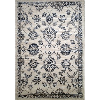 Χαλί Premium Venice 80008 - Polyester 100% -  CREAM / BLUE Χαλί Premium Venice 80008 - Polyester 100% -  CREAM / BLUE