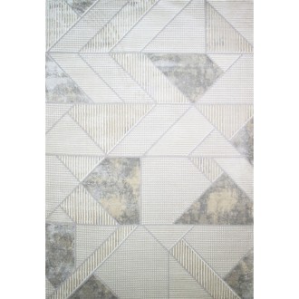 Χαλί Premium Venice 80011 - Polyester 100% -  CREAM / GREY Χαλί Premium Venice 80011 - Polyester 100% -  CREAM / GREY