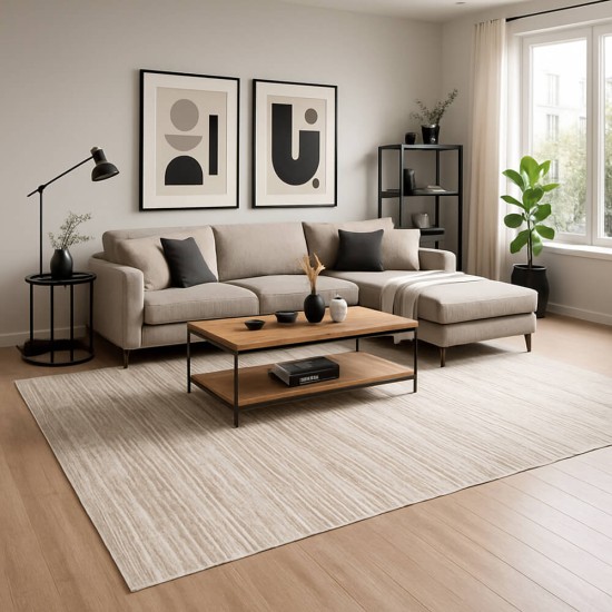 Χαλί Premium Venice 80015- Polyester 100% -  CREAM / BEIGE Χαλί Premium Venice 80015- Polyester 100% -  CREAM / BEIGE