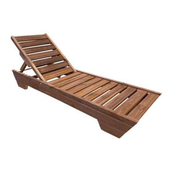 Ξαπλώστρα παραλίας επαγγελματική - 1218 - 200x68x23cm - TESIAS