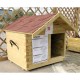 Ξύλινο σπιτάκι σκύλου - 80x70xY85cm - Royal
